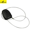 Travelsky Custom travel Retractable 4 digit Cable Combination Lock plastic luggage lock