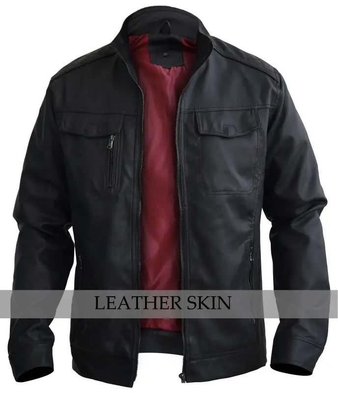 Black Coat Red Lining Han Coats