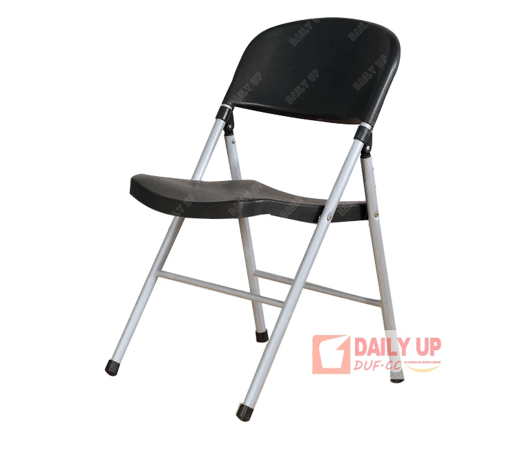 Wholesale Plastic Chair Foldable Save Place Steel Frame Light Weight Cheap Plastic Chair Meeting Room Dining Hall Garden Show