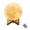 Wholesale Night Light Remote Control 16 Colors Moonlight LED Lamp