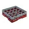 NSF 16 Compartment Plastic PP Glass Rack and Standard Extender Wine Glass Rack
