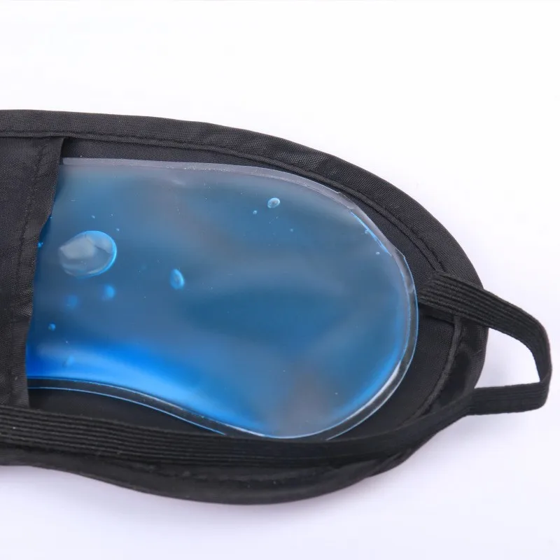 Custom 2017 Reusable Gel Sleeping Eye Mask Target With Plush Backing