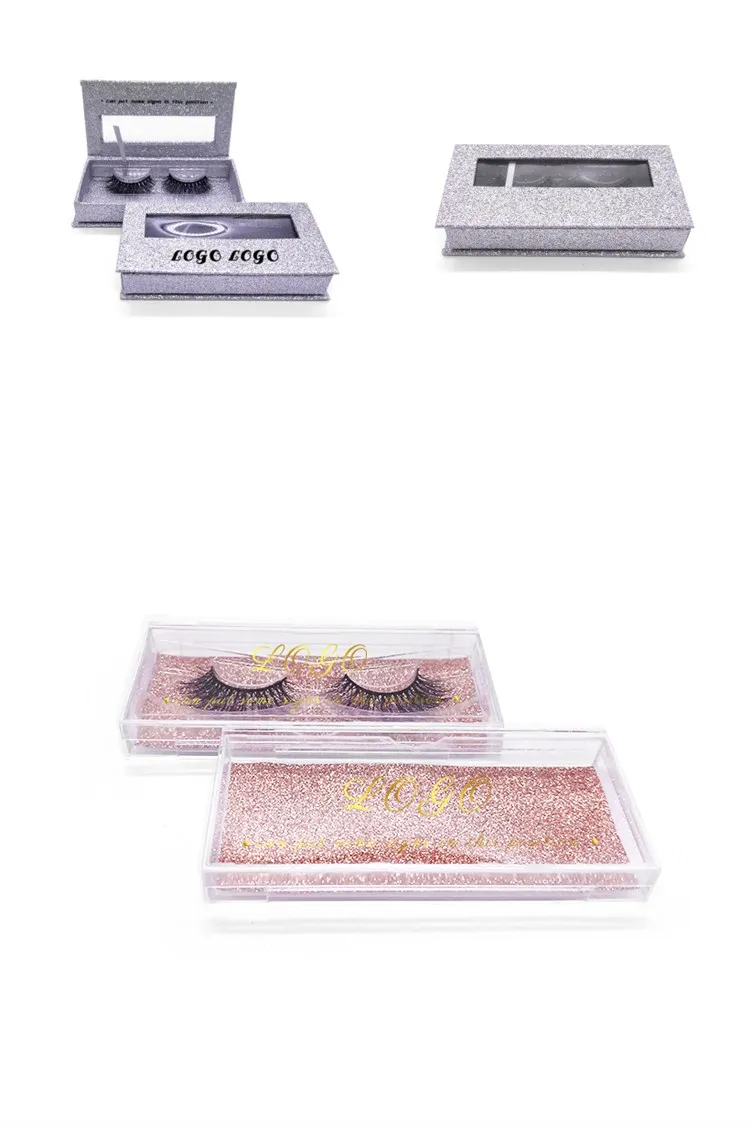 Shuying Sy Cardboard Red Fancy Eyelash Lash Box Packaging Red Eyelash