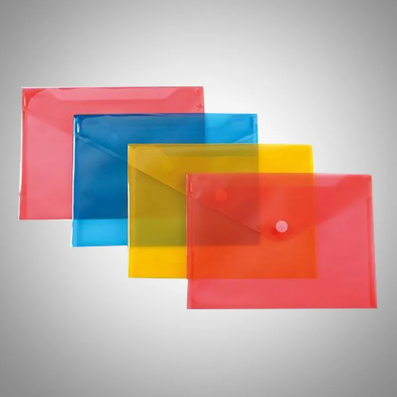 Custom Eva Pvc Vinyl Clear Plastic Envelopes File Folder 