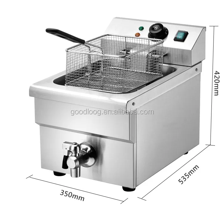 Hot Sale Commercial Single Oil Tank Fryer Electric Restaurant Deep Fryers Buy Electric