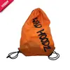 Recyclable Free Sample Drawstring Bag With Zipper Pocket