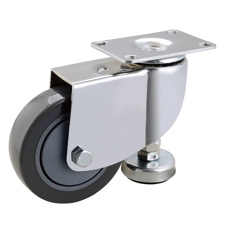 4" Heavy Duty Height Adjustable Caster Buy Level Adjustable Caster