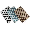 Pineapple Pattern Anti Slip TPR Backing Microfiber Shaggy Jacquard Rugs