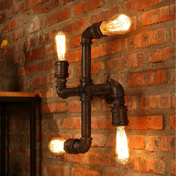 Loft Américain Rustique En Fer Forgé De Style Industriel Vintage