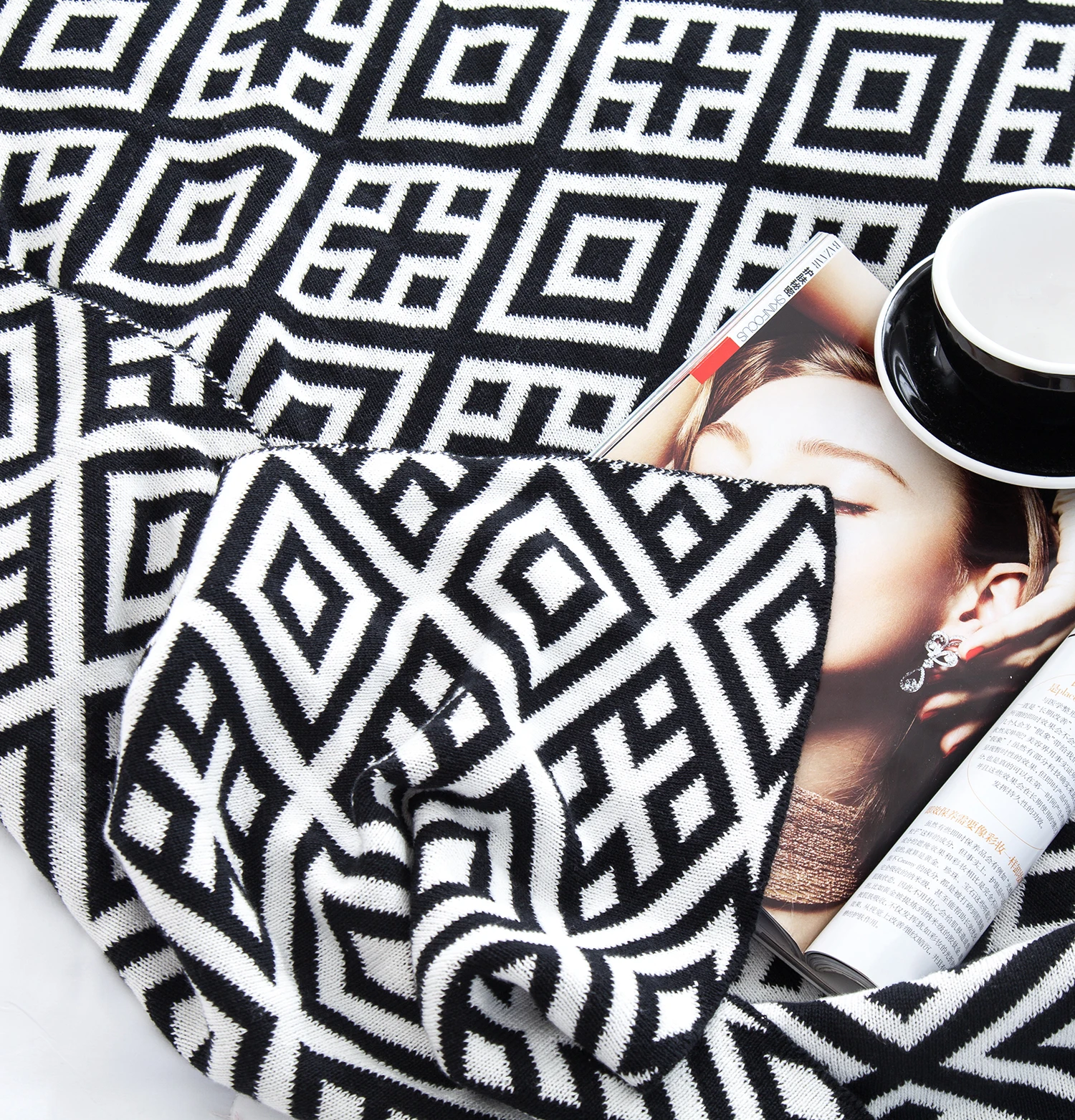 Cotton Blanket Philippines Cable Knit Giant Chunky Knit Wool Throw