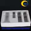 Flocked custom flocking blister packaging cosmetic inner tray