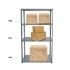 4-Shelf storage shelf rack iron shelves used in warehouse banner