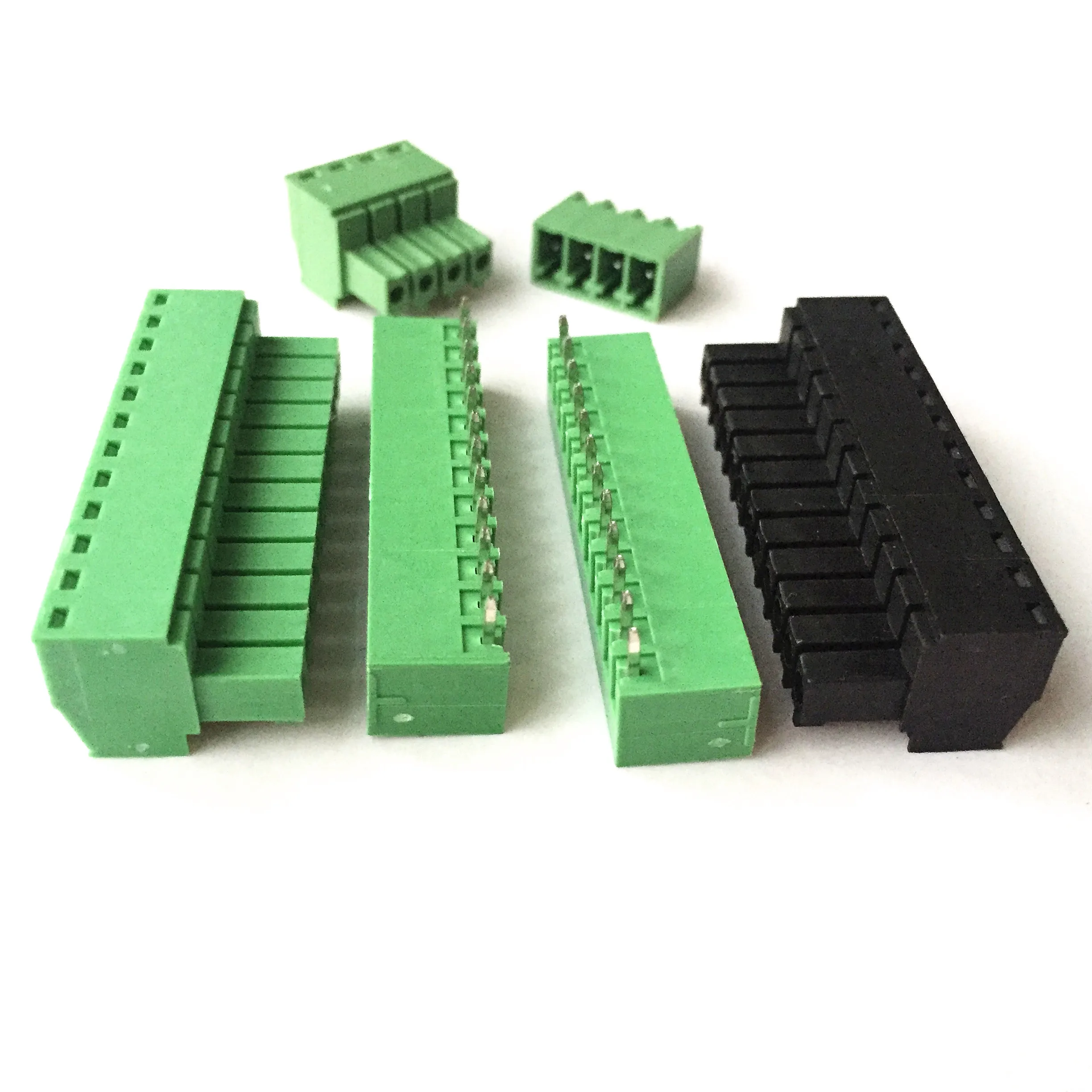 Electric Terminal Block2.54 3.5 3.81 5 5.08 7.5 10 Mm Pitch 2 3 4 5 6 7