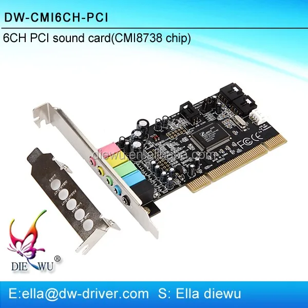 Звуковая карта cmi8738 драйвер. Переходник для звуковой карты PCI. Звук 6 Ch.