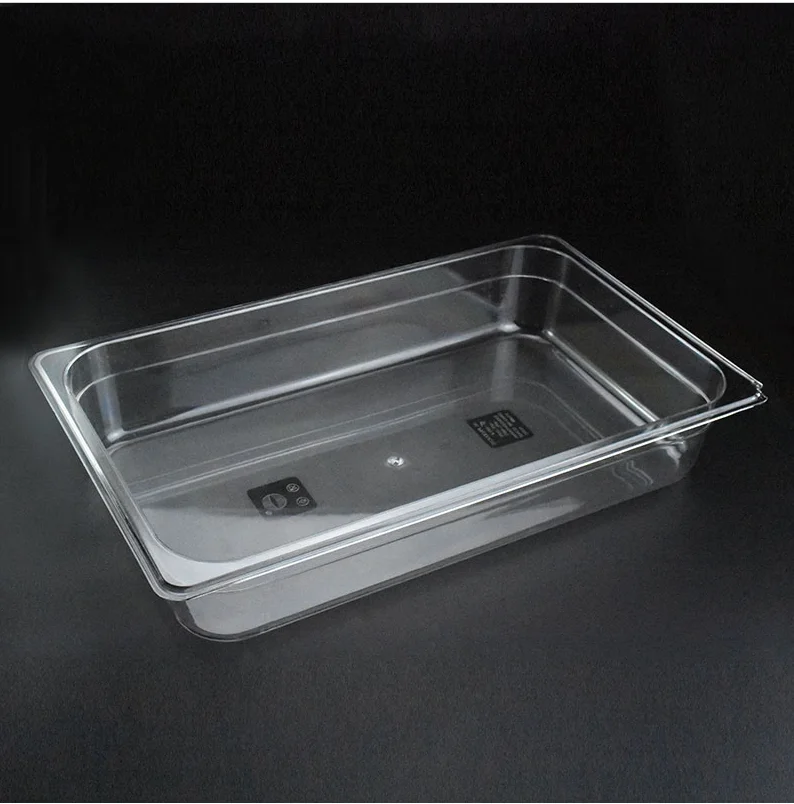 All Size Cooking Or Storage Hotel Pan Clear Plastic Pc Food Gn Pans