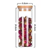 Durable Seal Glass Storage Jar With Leakproof Rubber Ring Airtight Keep Food Fresh Food Snack Nut Storage Container Kitchen Set