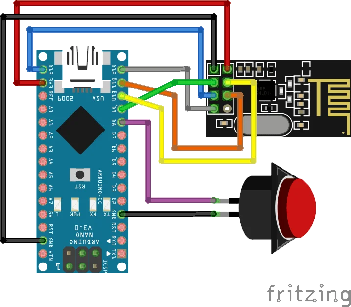 nrf24l01 rc transmitter