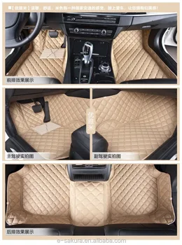 Double Useful Car Mats Carpet Rubber Car Floor Mats Latex Carpet