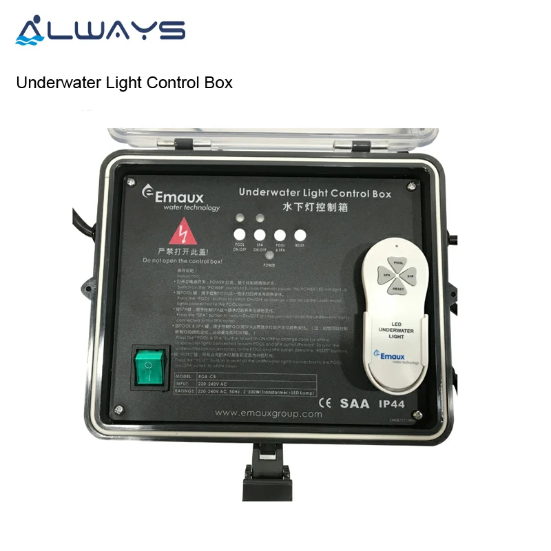 Emaux Underwater Light Led Pool Light Controller Box High Power