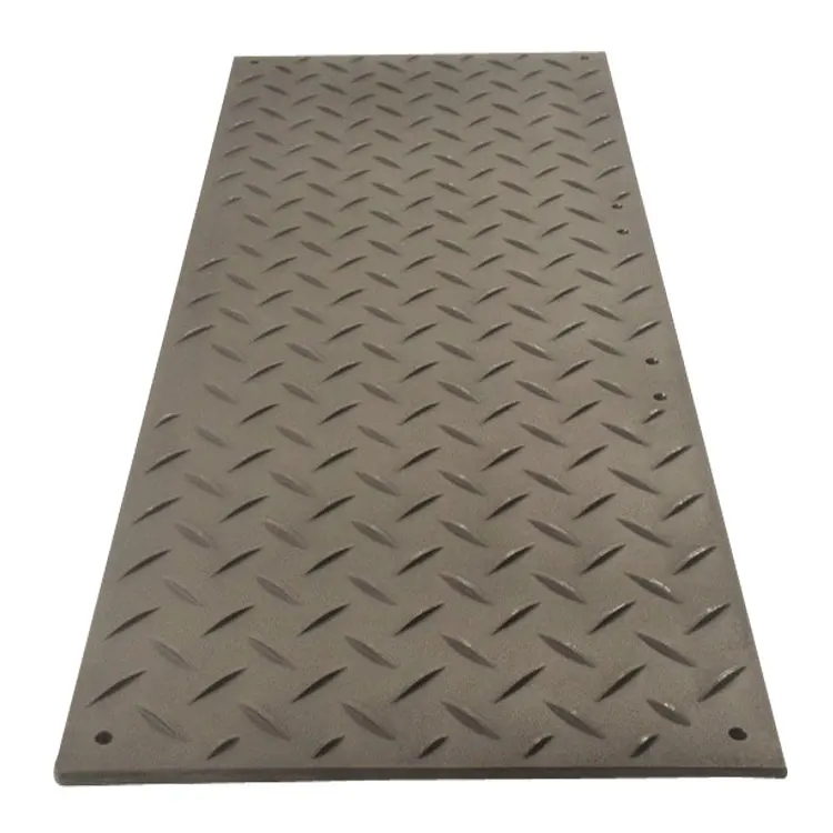 Heavy Duty Mud Ground Protection Mat/plastic Road Panel With Customized Logo High Quality