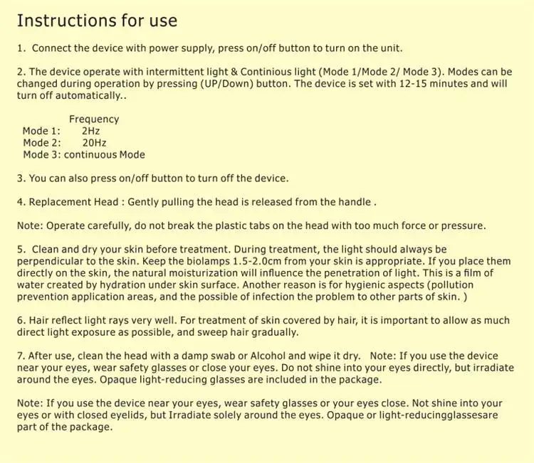 LED Photon Therapy Facial Light Treatment Therapy Machine