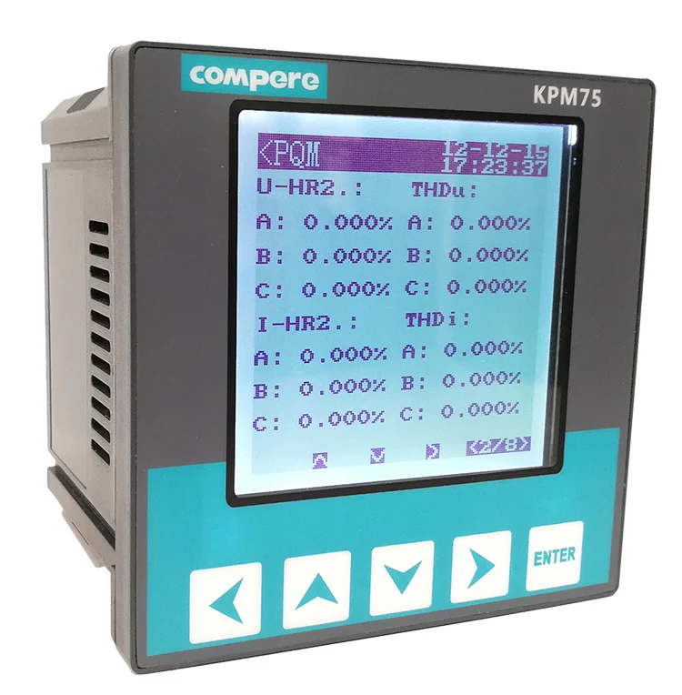 Modbus Profibusdp Power Analyzer Monitor Digital Power Quality Meter