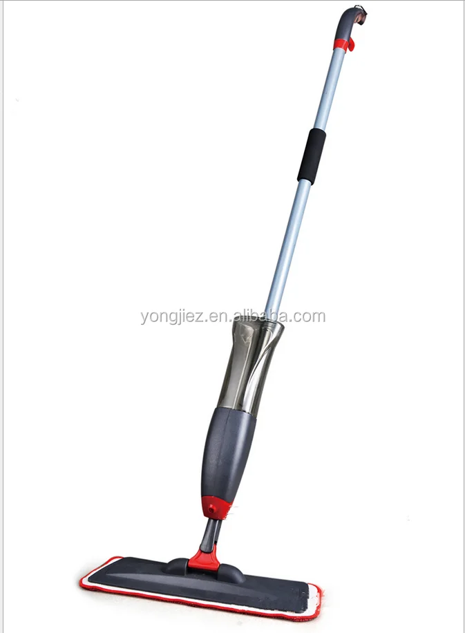 Microfiber Spray Mop With Refillable Tank Reusable Microfiber Pads