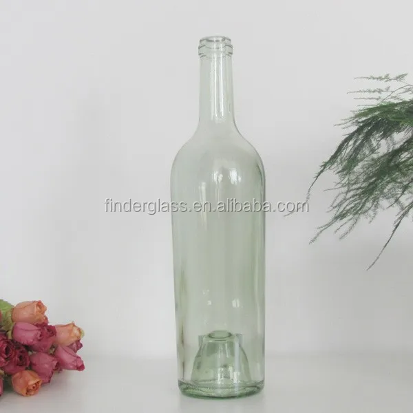 750ml Wine Bottle,Wine Glass Bottle With Cork Finish - Buy ...