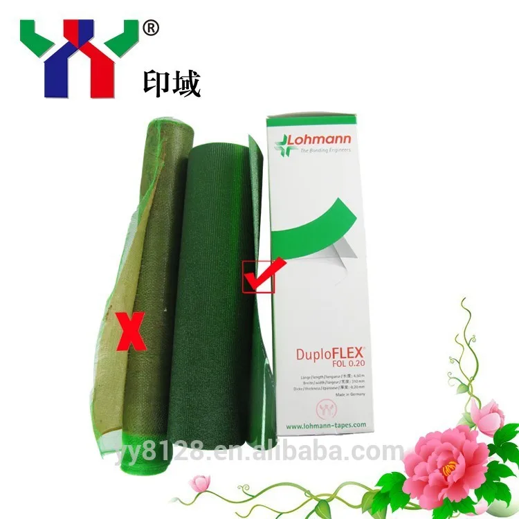 Best Selling German Lohmann Green Color Mounting Double Sided Tape