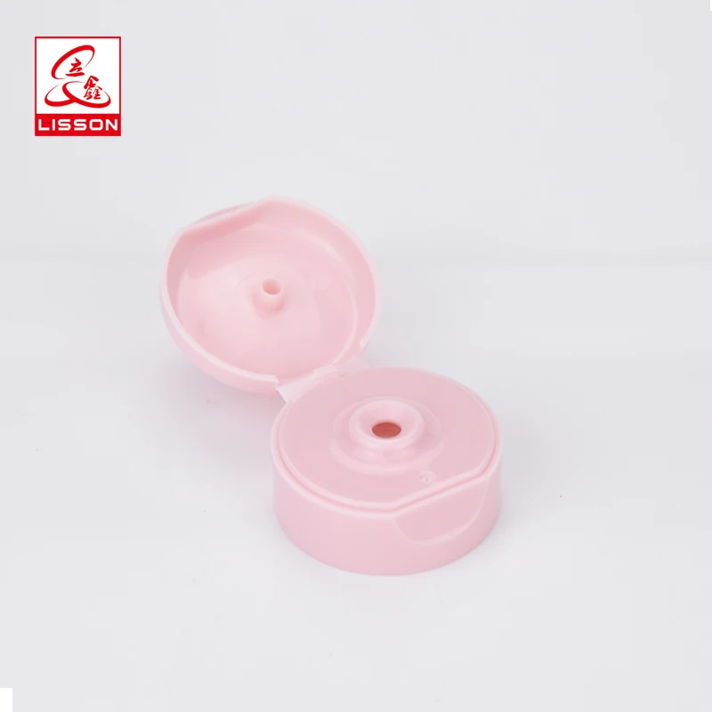 Beauty Color Pink Kitty Cosmetic Tube Packaging With Flip-top Cap