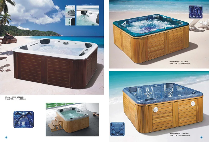 12 Person America Acrylic Hot Tub Outdoor Swim SPA with TV Speaker.jpg