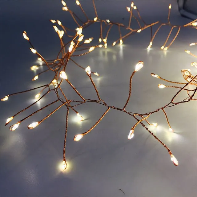 3m 150led firecrackers copper wire string light camping string