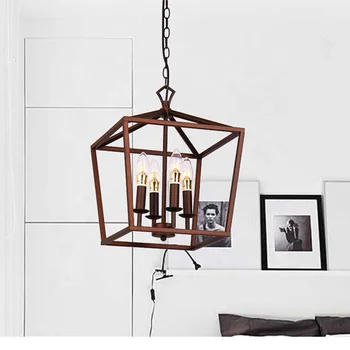 Iron Modern Energy Saving Lighting Chandelier E14 4 Vintage Bird Lighting Chandelier E14 4 Vintage Bird