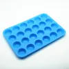 Microwave Safe Nonstick Silicone Bakeware 24 Cup Mini Muffin Pan/Cupcake Maker