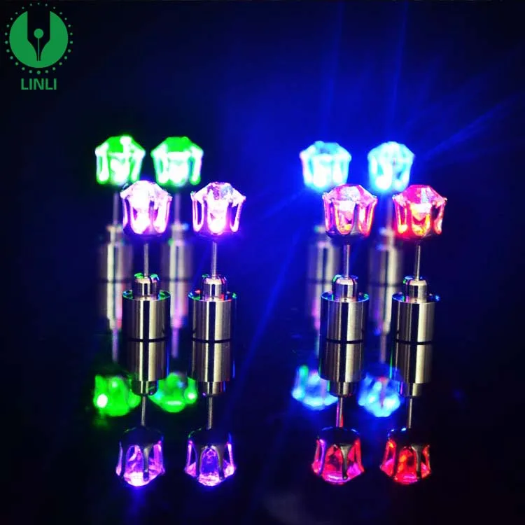 color changing led earrings