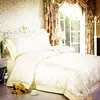 Royal silk jacquard comforter set 4pc bedding set