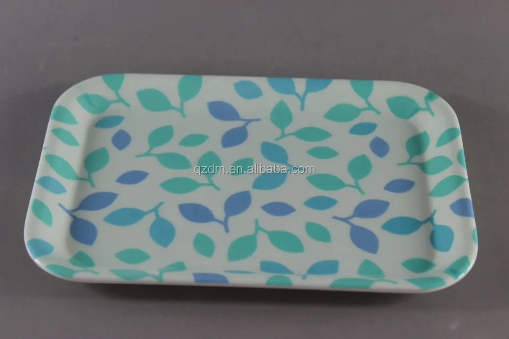 Rectangle Shape Melamine Small Tray For Decoration
