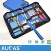 Hot sell 18 pcs network cable crimping cuter stripper cable tester for network tool kit