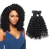 7A grade 100% virgin indian human hair bundle deep curly expression braiding hair extension with closure