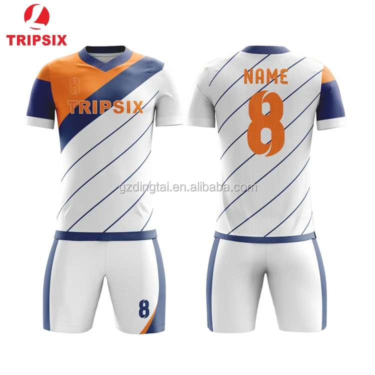 Custom Cheap Sublimation Soccer Uniform For Adults