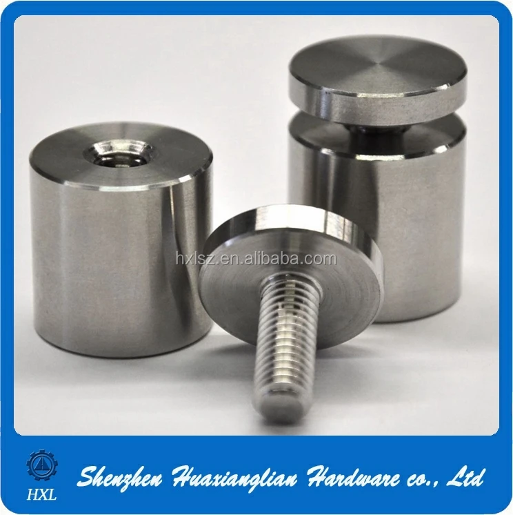 China Manufacturer Polish Decorative Screw Fasteners For Glass