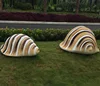 Customized garden decoration fiberglass conch shells statue for sale