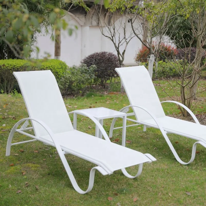 Aluminum Sun Lounge Chair Sun Bed Loungers Beach Sunbed Sunlounge - Buy ...