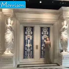 Hot Selling Front Villa Luxury Iron Entry Door Double with Low Price