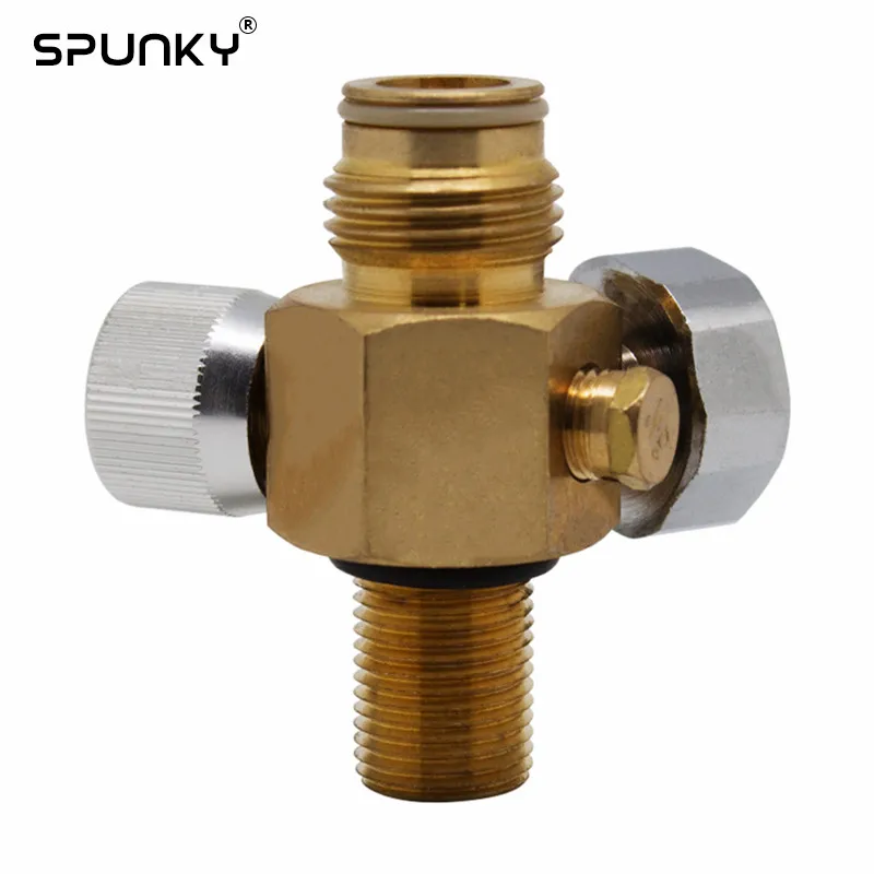 5/8-18UNF or M18*1.5 Thread Paintball CO2 Tank On Off Valve with or ...