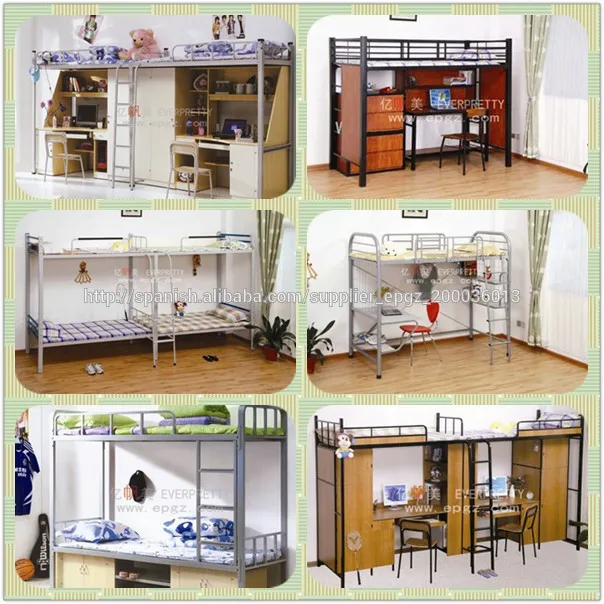 2014 Billige Stahl Erwachsenen Etagenbett Zwei Ebene Etagenbett Mit