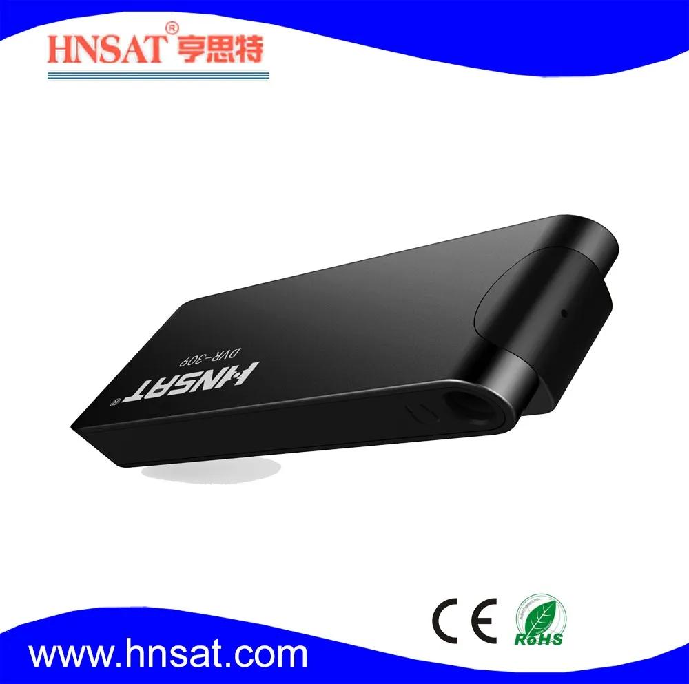 1024 kbps PCM High sensitive metal mini hidden voice recorder DVR-309 with belt and clip