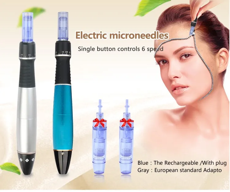 Electric dermaroller