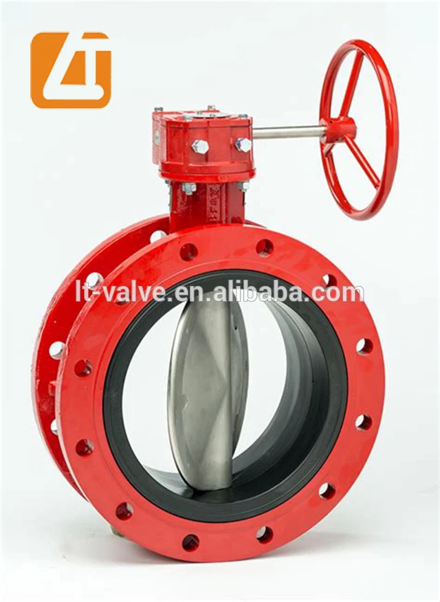 4 Inch Pancake Wafer Butterfly Valves With Viton Seat And Stainless