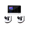 TFT / LCD screen wifi gsm gprs 3g app control home security alarm system 88 wireless alarm zones